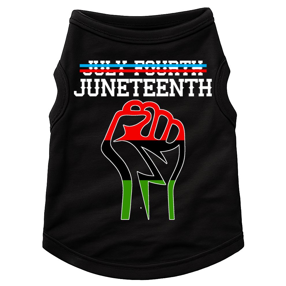 Juneteenth Freedom Fist Doggie Tank