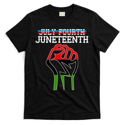 Juneteenth Freedom Fist T-Shirt