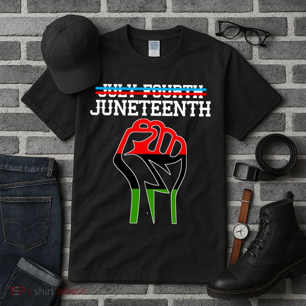 Juneteenth Freedom Fist Tall T-Shirt