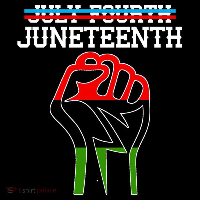 Juneteenth Freedom Fist Tall T-Shirt