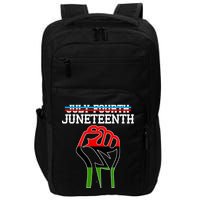 Juneteenth Freedom Fist Impact Tech Backpack