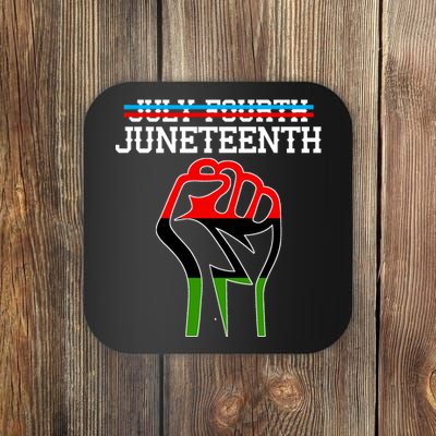 Juneteenth Freedom Fist Coaster