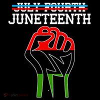 Juneteenth Freedom Fist Tall Sweatshirt