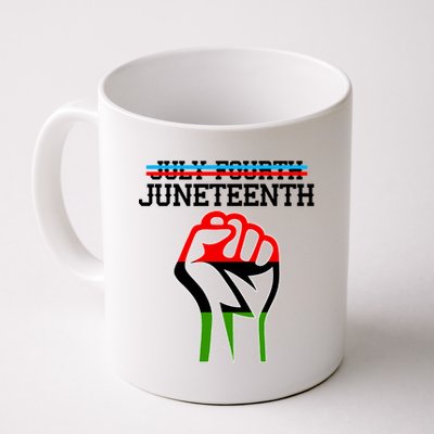 Juneteenth Freedom Fist Coffee Mug