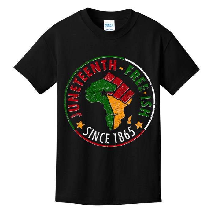Juneteenth Freeish Since 1865 Kids T-Shirt