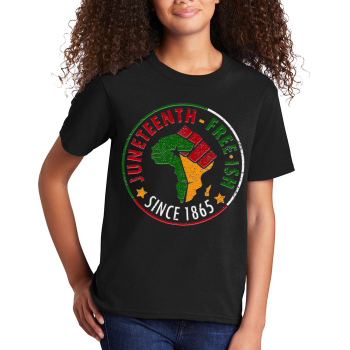 Juneteenth Freeish Since 1865 Kids T-Shirt