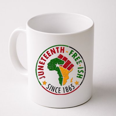 Juneteenth Freeish Since 1865 Coffee Mug