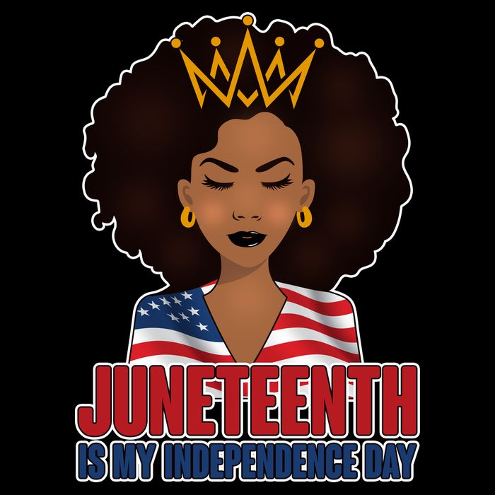 Juneteenth Is My Independence Day African American USA Flag Wool Snapback Cap