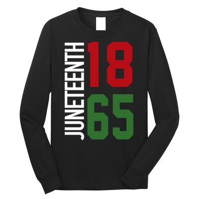 Juneteenth Jersey 1865 Long Sleeve Shirt