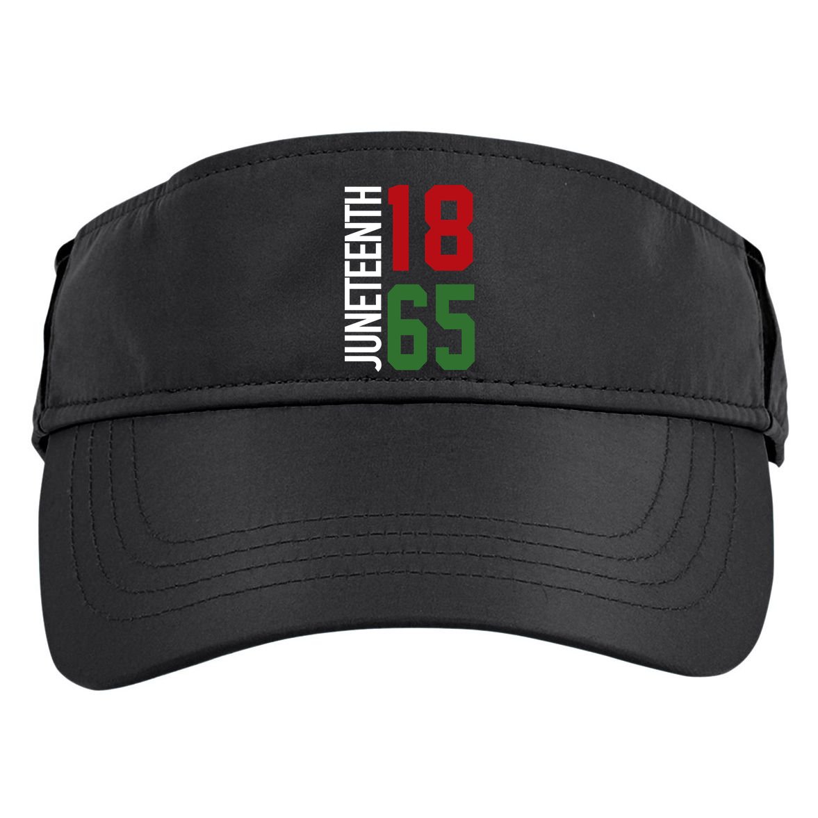 Juneteenth Jersey 1865 Adult Drive Performance Visor