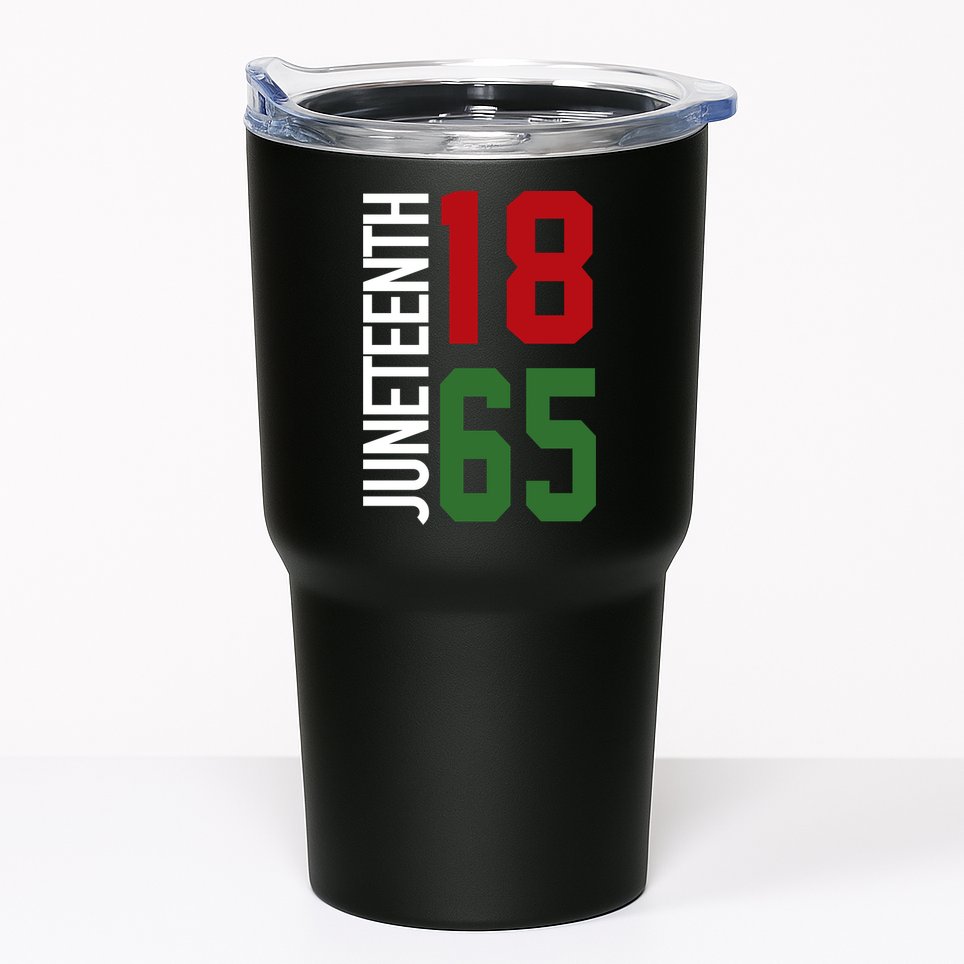 Juneteenth Jersey 1865 Tumbler