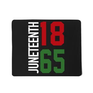 Juneteenth Jersey 1865 Mousepad