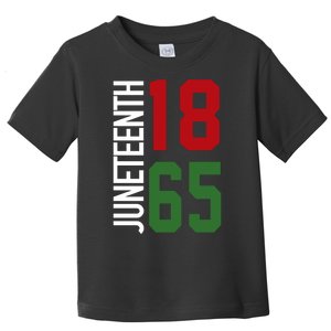 Juneteenth Jersey 1865 Toddler T-Shirt