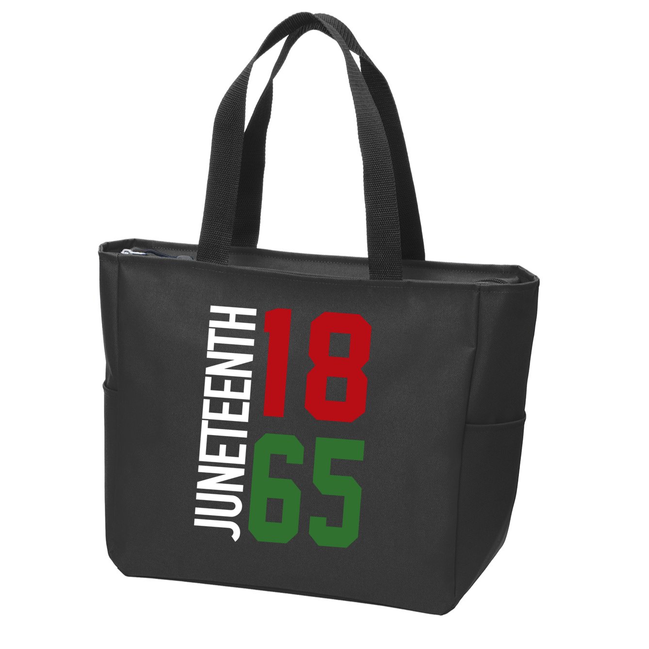 Juneteenth Jersey 1865 Zip Tote Bag