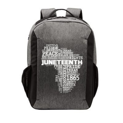 Juneteenth June 19 1865 Africa Word Cloud Art Vector Backpack