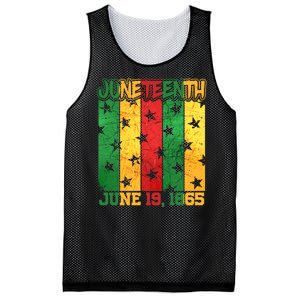 Juneteenth June 19 1865 Traditional Red Gold Green  Mesh Reversible Basketball Jersey Tank