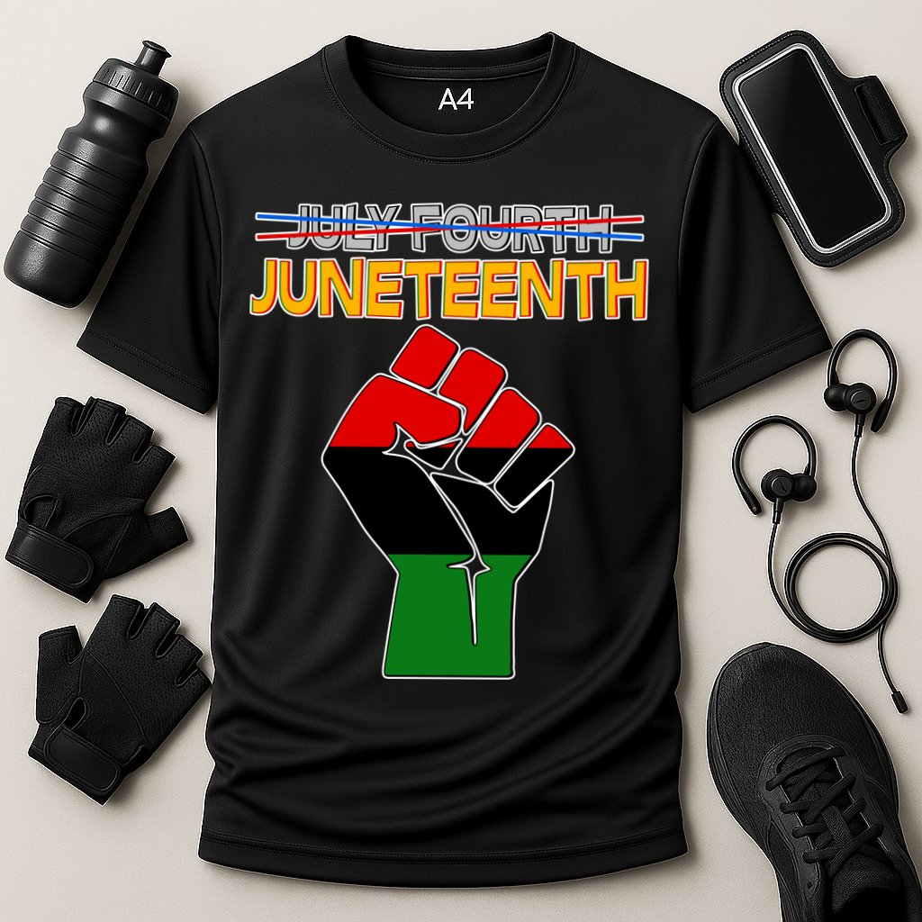 Juneteenth June 19th Traditional Colors Performance Shirt