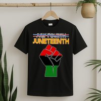Juneteenth June 19th Traditional Colors T-Shirt