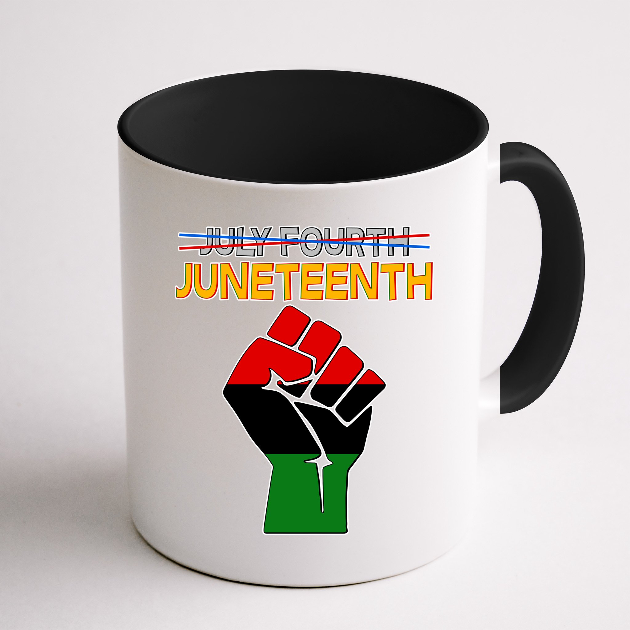 Juneteenth June 19th Traditional Colors Mug