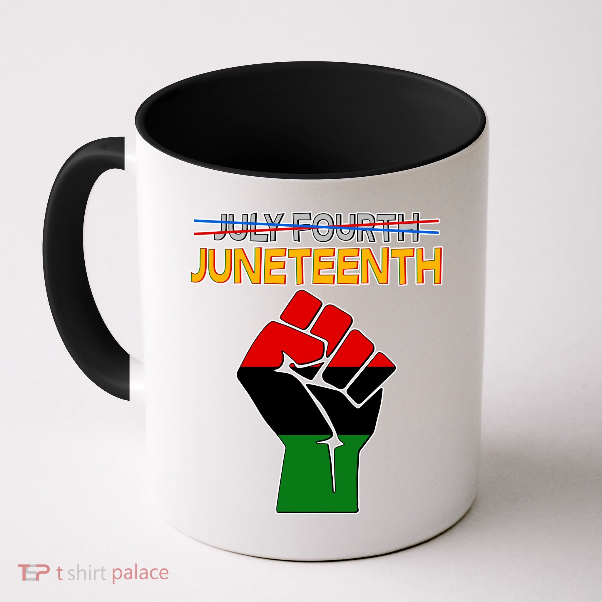 Juneteenth June 19th Traditional Colors Mug