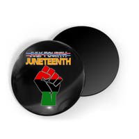 Juneteenth June 19th Traditional Colors Magnet