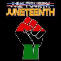 Juneteenth June 19th Traditional Colors Magnet