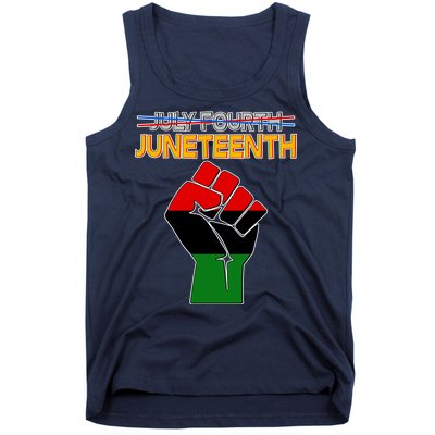 Juneteenth June 19th Traditional Colors Tank Top