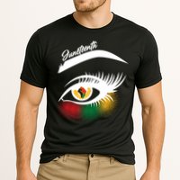Juneteenth Red Gold Green Eyelashes  Performance Shirt