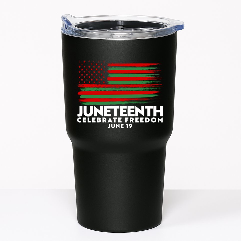 Juneteenth US Flag Celebrate Freedom June 19 Tumbler