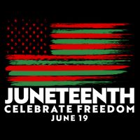 Juneteenth US Flag Celebrate Freedom June 19 Premium T-Shirt