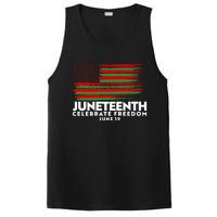 Juneteenth US Flag Celebrate Freedom June 19 PosiCharge Competitor Tank