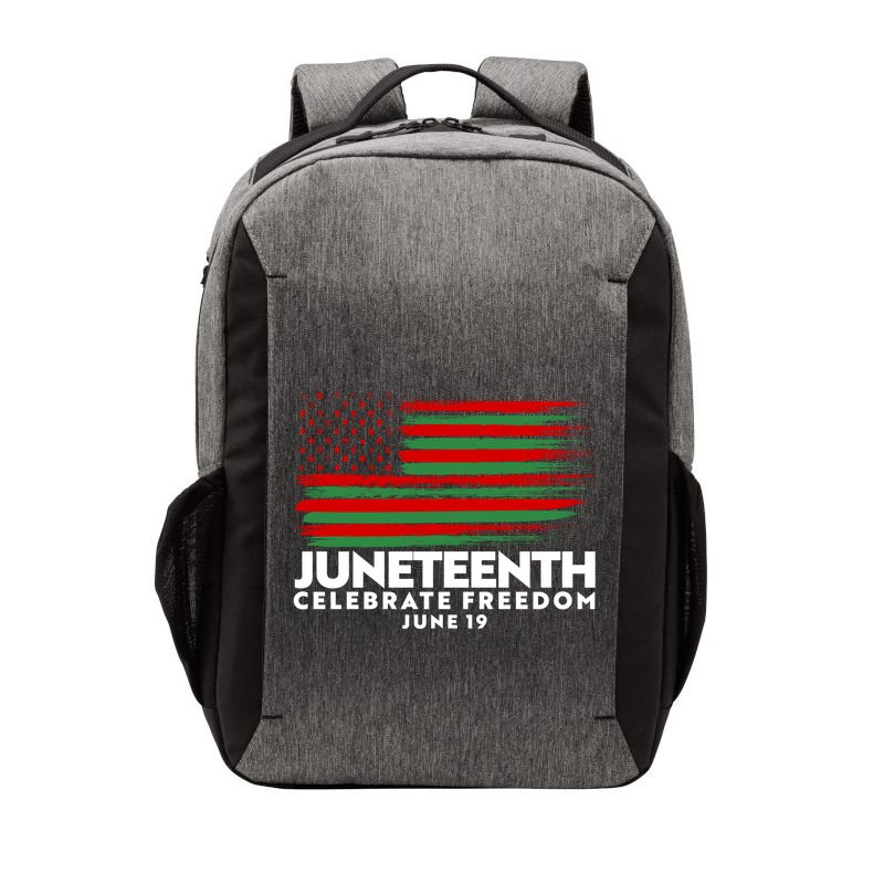 Juneteenth US Flag Celebrate Freedom June 19 Vector Backpack