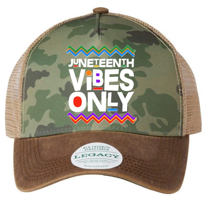Juneteenth Vibes Only June 19 1865 Legacy Tie Dye Trucker Hat