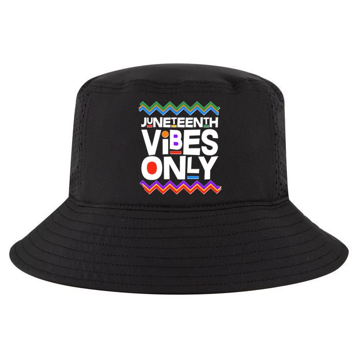 Juneteenth Vibes Only June 19 1865 Cool Comfort Performance Bucket Hat