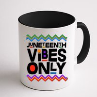 Juneteenth Vibes Only June 19 1865 Mug
