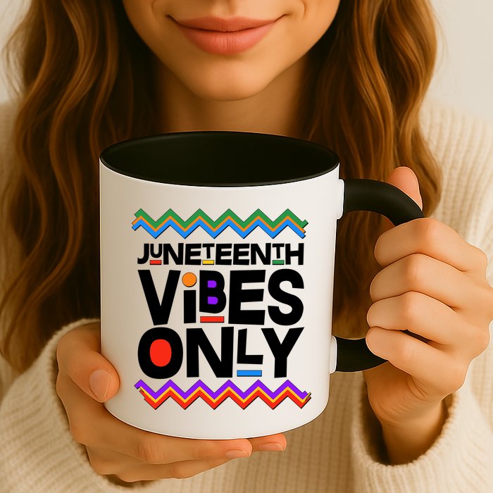 Juneteenth Vibes Only June 19 1865 Mug
