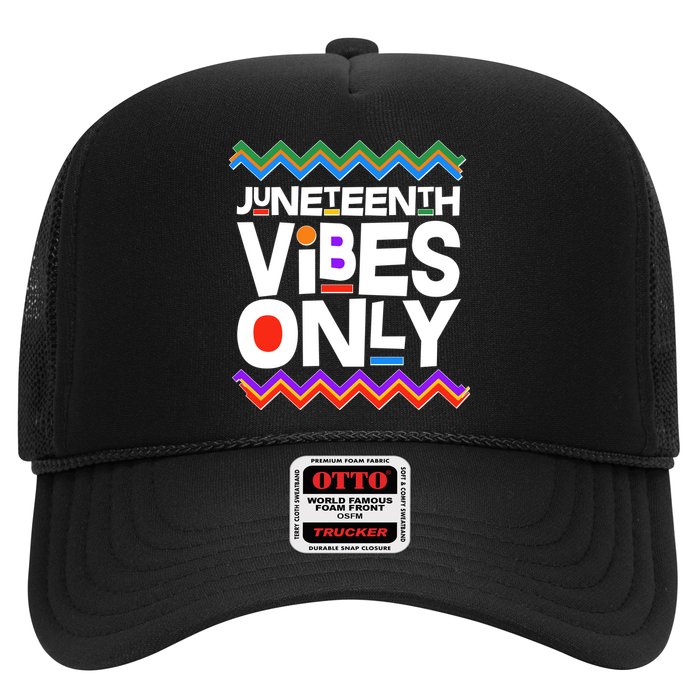 Juneteenth Vibes Only June 19 1865 Hat