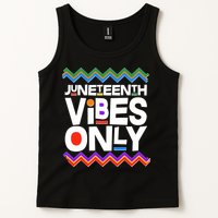 Juneteenth Vibes Only June 19 1865 Tank Top
