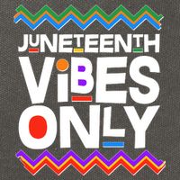 Juneteenth Vibes Only June 19 1865 Cotton Canvas Backpack