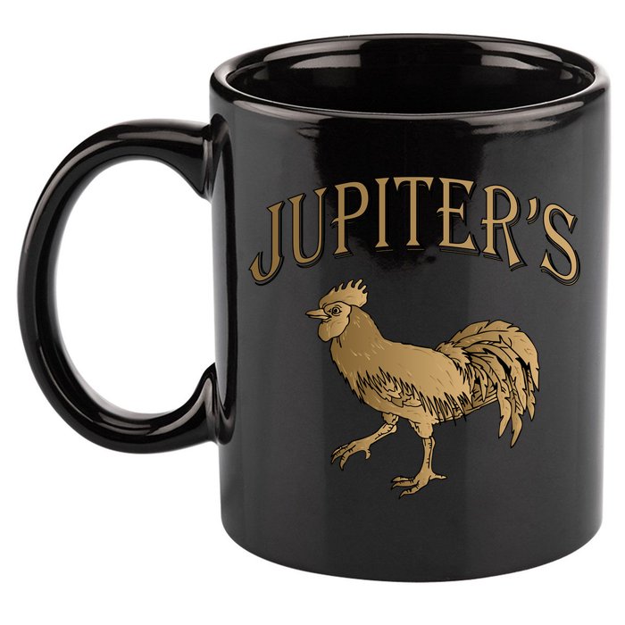 Jupiter's Cock 11oz C Handle Ceramic Mug