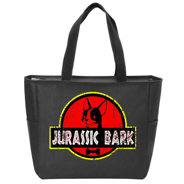 Jurassic Bark Zip Tote Bag