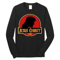 Jurassic Jesus Christ Christian Faith Long Sleeve Shirt