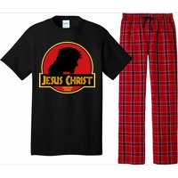 Jurassic Jesus Christ Christian Faith Pajama Set