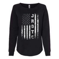 Jrotc United States Junior Rotc American Flag Cool Womens California Wash Sweatshirt