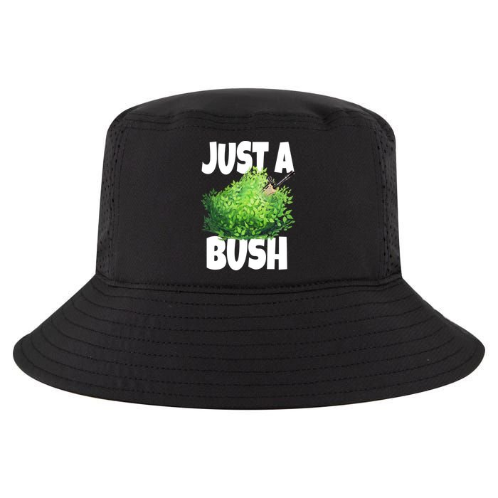 Just A Bush Camper Gamers Cool Comfort Performance Bucket Hat