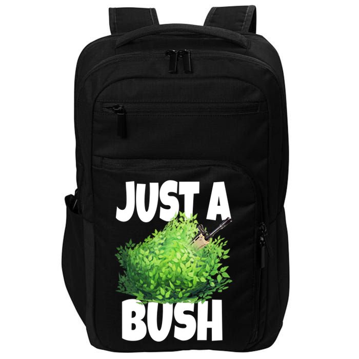 Just A Bush Camper Gamers Impact Tech Backpack