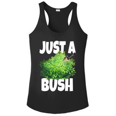 Just A Bush Camper Gamers Ladies PosiCharge Competitor Racerback Tank