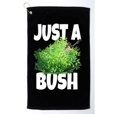 Just A Bush Camper Gamers Golf Towel