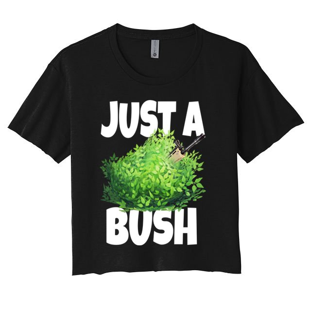 Just A Bush Camper Gamers Crop Top