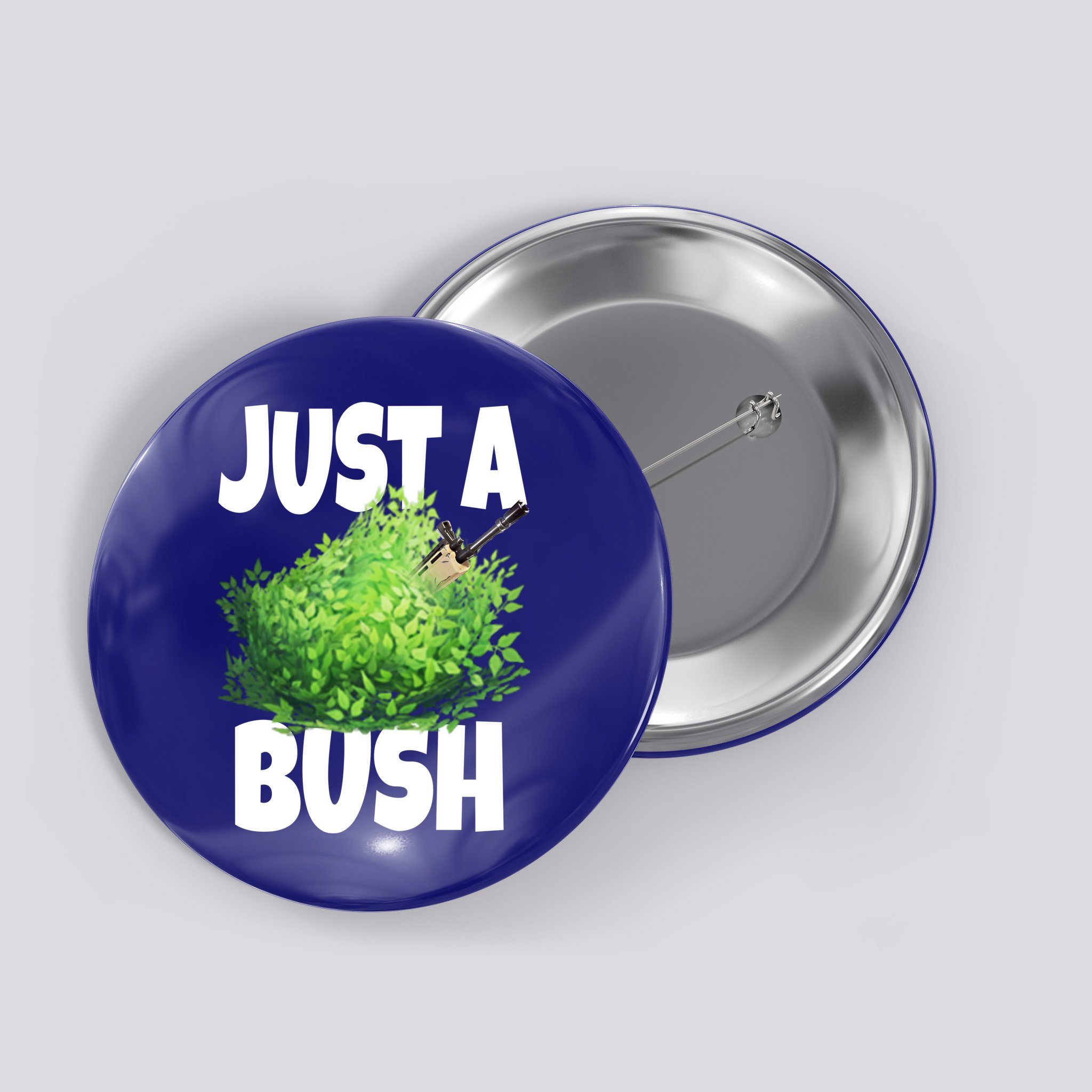 Just A Bush Camper Gamers Button